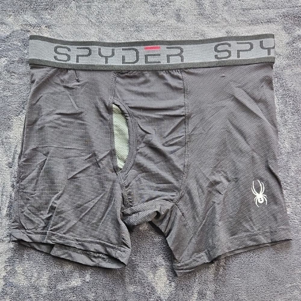 Spyder Black Performance Boxer Briefs